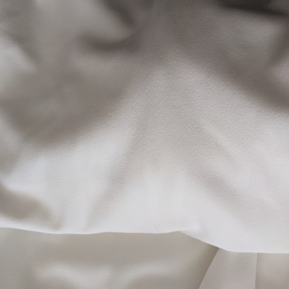 Lulu's white bridal maxi dress - Picture 4 of 5